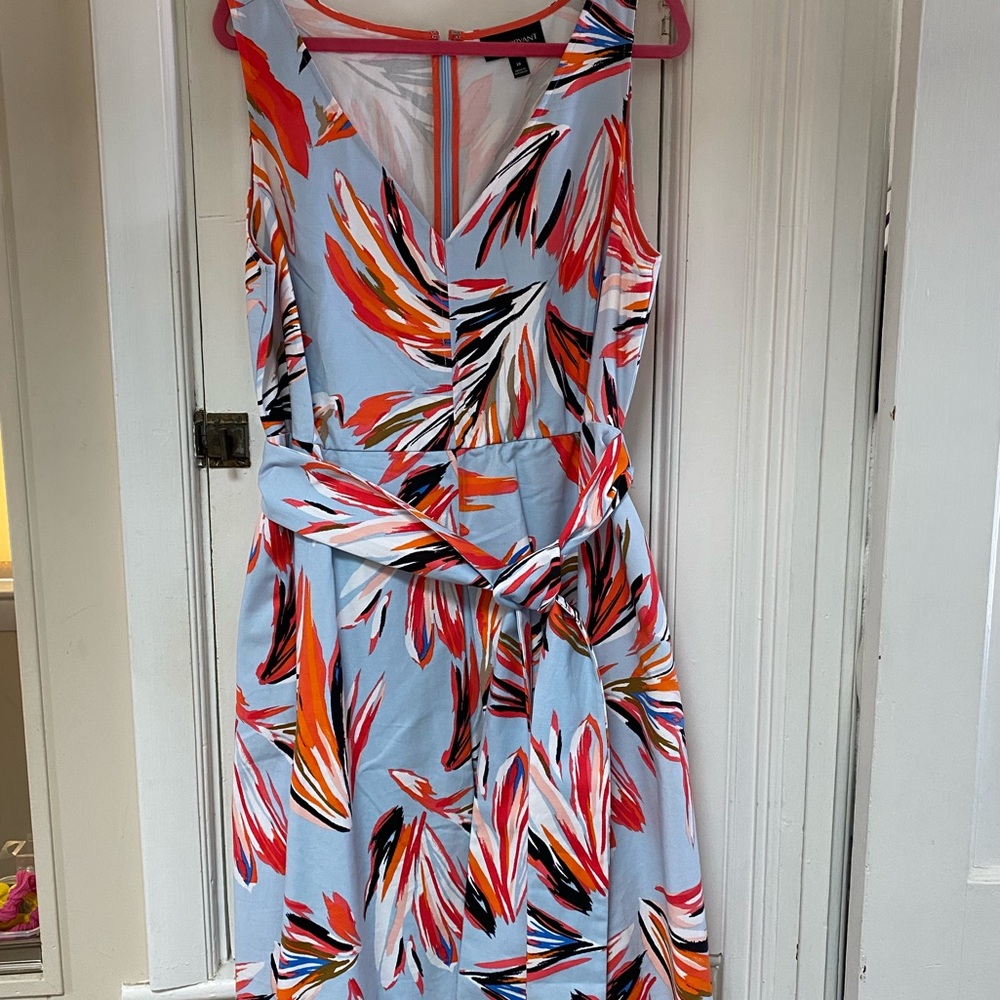 Floral V-Neck Dress